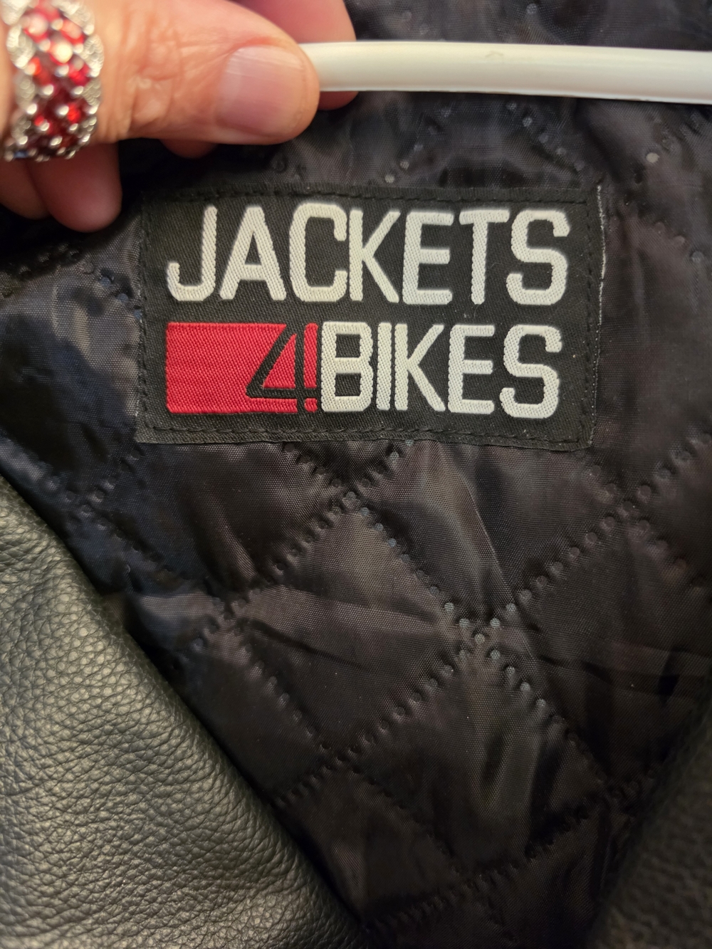 Jackets 4 BIKES Black Leather Biker Jacket - Men's - Picture 10 of 10